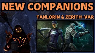 New Companions ESO Update 44 [upl. by Chrissa]