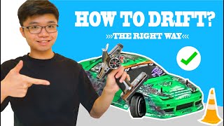 Best RC Drift Basic Practice amp Training For Beginners  How To Drift [upl. by Letnwahs]