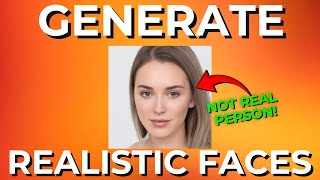 How to Generate Realistic Faces with AI This Person Does Not Exist [upl. by Aserehs]