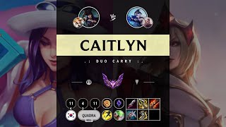 Caitlyn ADC vs Ashe  KR Master Patch 1410 [upl. by Jarvey]