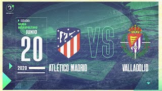 EN VIVO Atlético de Madrid vs Valladolid liga española fecha 30 [upl. by Ijan42]