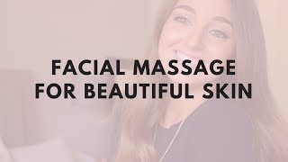 DAILY FACIAL MASSAGE ROUTINE ft Alitura Naturals Derma Roller [upl. by Eimar582]