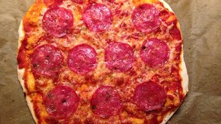 Pizzateig italienisch  italienische Pizza  selber machen  Kochnoob [upl. by Atteve]