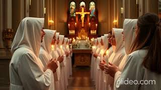 PANIS ANGELICUS Gregorian chant [upl. by Lorien]