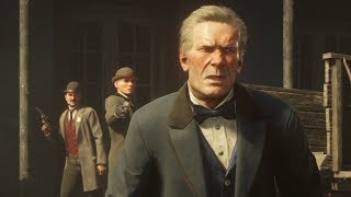 Hosea and Lenny Death Scene  Red Dead Redemption 2 [upl. by Essie]