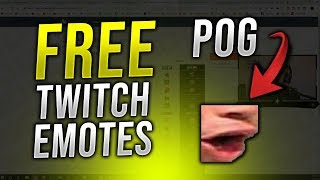 How to Get More FREE Emotes on Twitch BetterTTV and FrankerfaceZ [upl. by Okire]