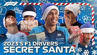 F1 Grid Does Secret Santa 2023 [upl. by Nyrrat]