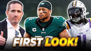 Eagles Signings Attend FIRST OTA Practice  Howie Eyeing SURPRISE Draft Target in Round 1 [upl. by Clarisa]