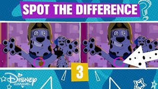 101 Dalmatian Street  Game  Spot the Difference  Disney Channel UK [upl. by Emie]