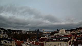 20241119 Prague 4K timelapse [upl. by Rol]