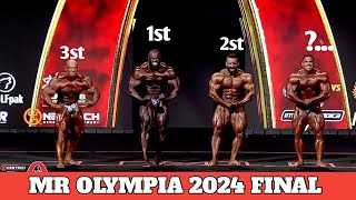 Mr Olympia 2024 FinalsTop 4 Mr Olympia 2024 [upl. by Eiroj]