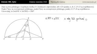 Zad 108 Geometria  zadanie dowodowe [upl. by Kirst]