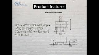 DMG3401LSNVB is a SOT23 package PChannel field effect MOS tube [upl. by Nus]