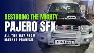 One More Pajero SFX Restrored  Madhya Pradesh se pick ki car restoration ke liye [upl. by Nairoc]