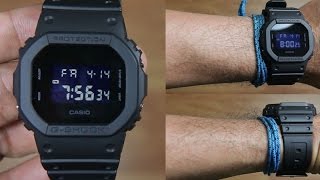 CASIO GSHOCK DW5600BB1JF SPECIAL BLACK  UNBOXING [upl. by Nohs]