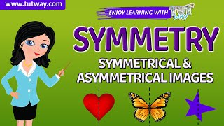 Symmetry For Kids  Symmetrical Shapes  Asymmetrical Figures  Math [upl. by Nuawtna]