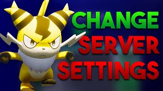 How To Change Your Palworld Server Settings [upl. by Adaliah642]