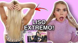 KERATINA CASERA ► CABELLO LISO Con Ingredientes NATURALES 😱 Maina [upl. by Maitund]