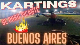 Carrera de Kartings Buenos Aires  Se puso picante  Choques trompos de todo 4k karting galvez [upl. by Delfeena]