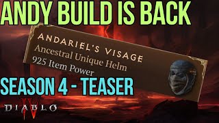 Styling With Andariels Flurry Rogue Build  Teaser  Season 4  Diablo 4 [upl. by Clere]