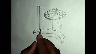 Drawing Of Spherometer [upl. by Massiw]