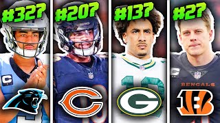 Ranking All 32 NFL Teams’ Starting Quarterbacks For The 2024 Season From WORST To FIRST [upl. by Madox815]