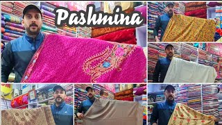 Kashmiri Pashmina Shawls at Surya Handlooms Jammu  All India Delivery [upl. by Trebuh508]