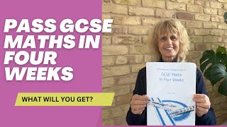 Pass GCSE Maths in Four Weeks Review What Will You Get [upl. by Eolanda]