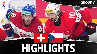 Highlights  Switzerland vs Czechia  2024 MensWorlds [upl. by Zinah623]