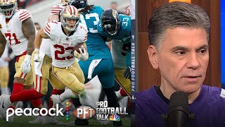 49ers were playing in fastforward vs Jaguars  Pro Football Talk  NFL on NBC [upl. by Illehs]