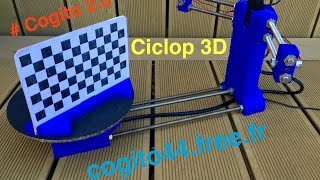 Ciclop scanner 3D Cogito 20 [upl. by Cam]