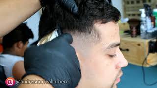 Tutorial barberia ¿Como hacer un burst taper Corte de hombre desvanecido paso a paso barberia [upl. by Cain786]