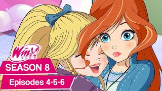 Winx Club  Season 8 Episodes 456  FULL EPISODES [upl. by Ennovihc]