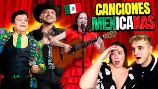 🇪🇸 ESPAÑOLES REACCIONAN a CANCIONES MEXICANAS 🇲🇽 MÁS ESCUCHADAS DE LA HISTORIA 😱 es increíble [upl. by Anoyet643]