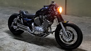 BOBBER 535  Custom Yamaha Virago XV 535 [upl. by Berns]