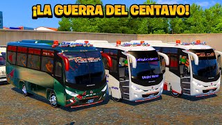 ¡BUSETAS A MAXIMA VELOCIDAD POR CALLES DE COLOMBIA  American Truck Simulator [upl. by Magdala801]