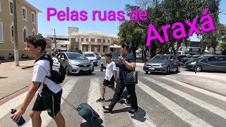 Araxá é mesmo linda bela e tem um movimento intenso no Centro da Cidade [upl. by Adiel522]