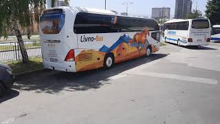 Livno bus Neoplan Sarajevo Autobuska stanica [upl. by Gardia]