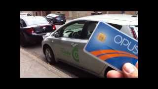 Howto guide Montreals AutoMobile carsharing service [upl. by Delcine161]