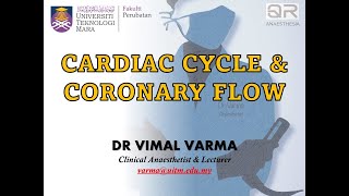 QR ANAESTHESIA  PHYSIO  CVS  CARDIAC CYCLE amp CORONARY FLOW [upl. by Iaj]