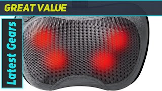 Homedics Cordless Shiatsu Massage Pillow  The Best Relaxation Companion [upl. by Roee]