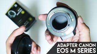 Unboxing Adapter EOS M3 M10 untuk Lensa DSLR 400ribuan [upl. by Dacia]