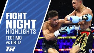 Teofimo Lopez vs Jamaine Ortiz  FIGHT HIGHLIGHTS [upl. by Scrogan117]