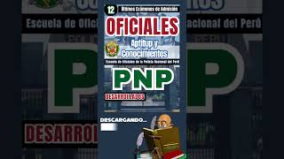 ⚡DESCARGA APTITUD Y CONOCIMIENTO  Examen EO PNP 03012024🔽 shorts pnp [upl. by Nowd]