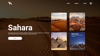 How To Make A Website Header Using HTML And CSS Step By Step  Web Design In HTML amp CSS [upl. by Amoreta852]