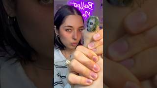 Trimming my toenail hair 🫶 nails nailart naildesign gelnails pedicure [upl. by Niarfe]