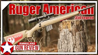 Ruger American Rifle 350 Legend Review [upl. by Weksler244]