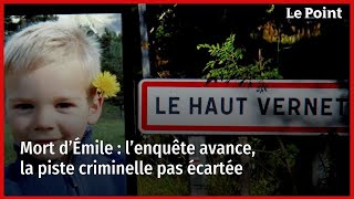 Mort d’Émile  l’enquête avance la piste criminelle pas écartée [upl. by Armahs]