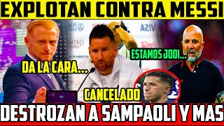 💥EXPLOTA LIBERMAN Y ATACA A MESSI Y ENZO FERNANDEZ quotNUNCA SERA PERDONADOquot Futbol Hoy 💣 [upl. by Karry]