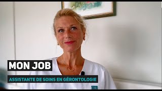 Mon Job  Assistante de soins en gérontologie au CHU de Rennes [upl. by Eppilihp513]